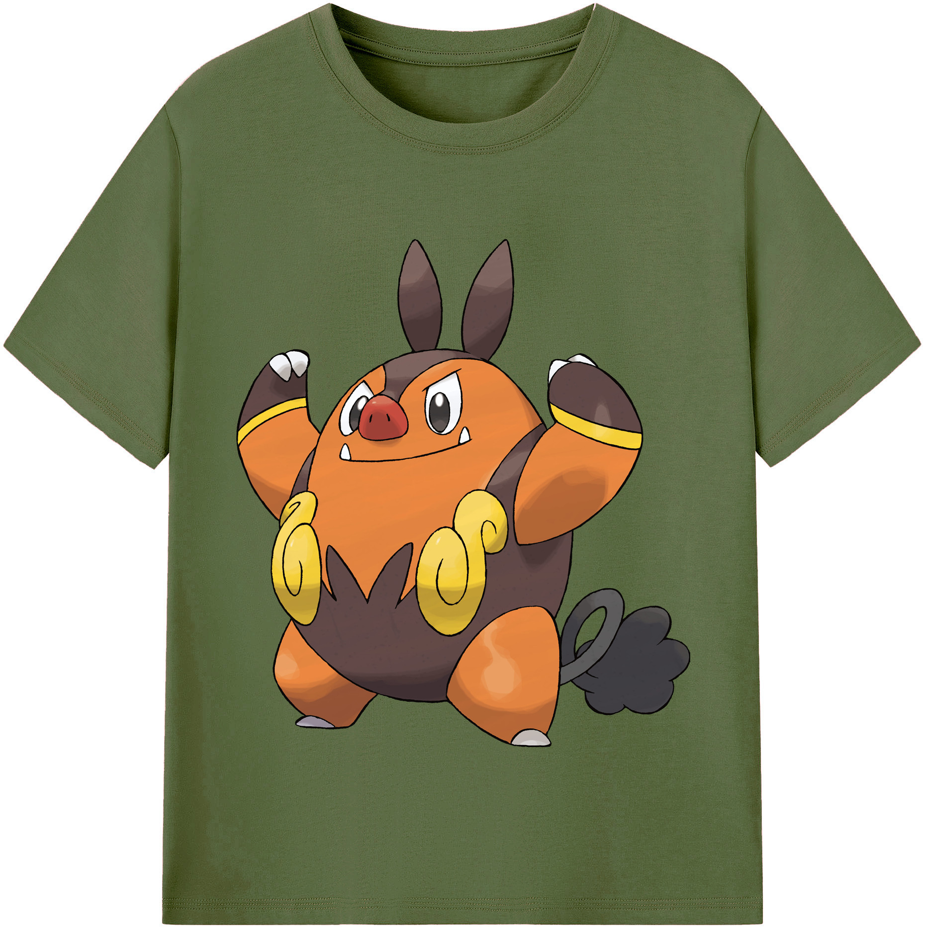 （画像用） ポケットモンスター Pokémon 綿100％半袖Tシャツ（フロントプリント）